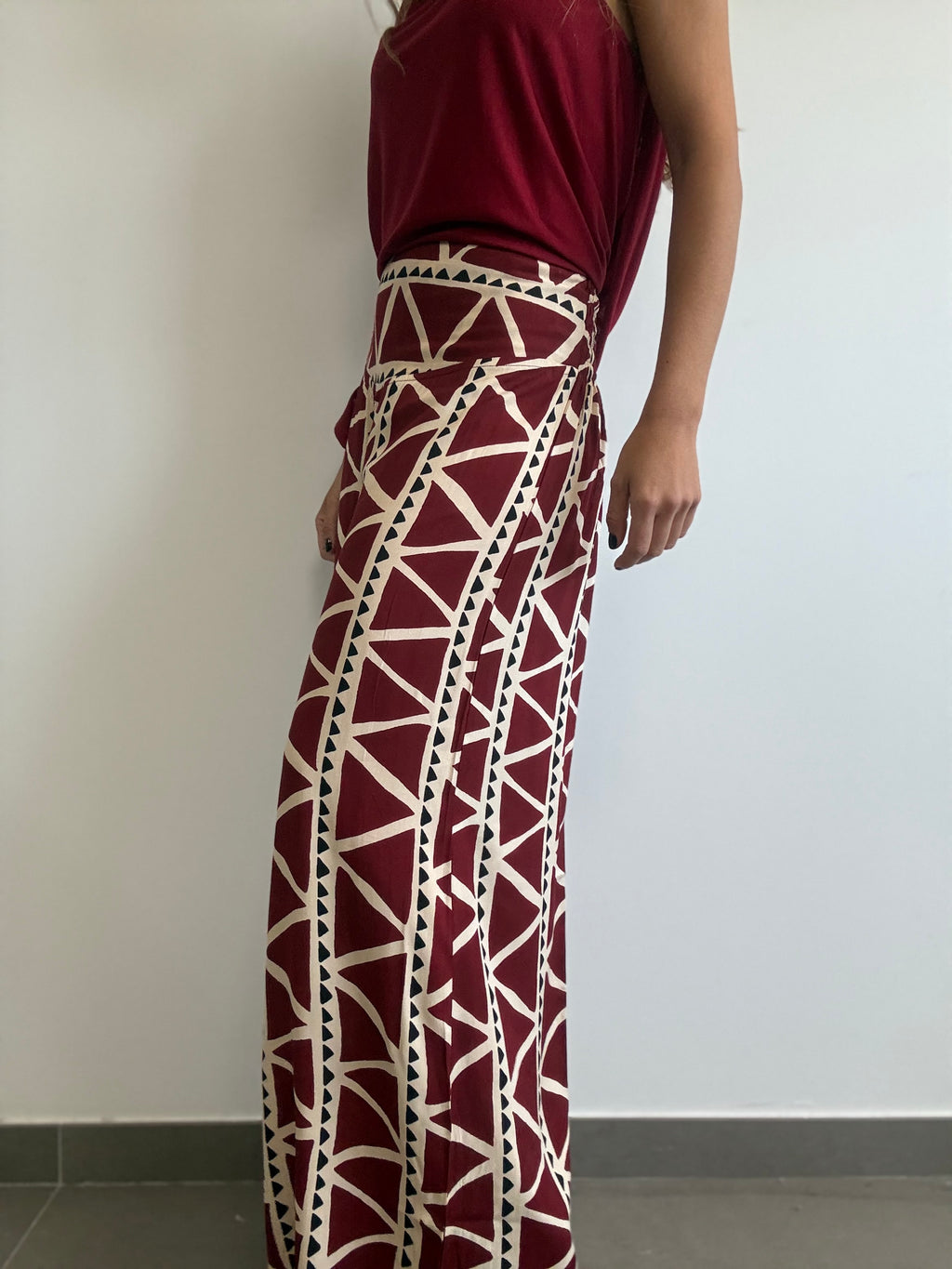 PANTALÓN LORCA BURDEOS