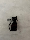 BROCHE GATO TITANIO