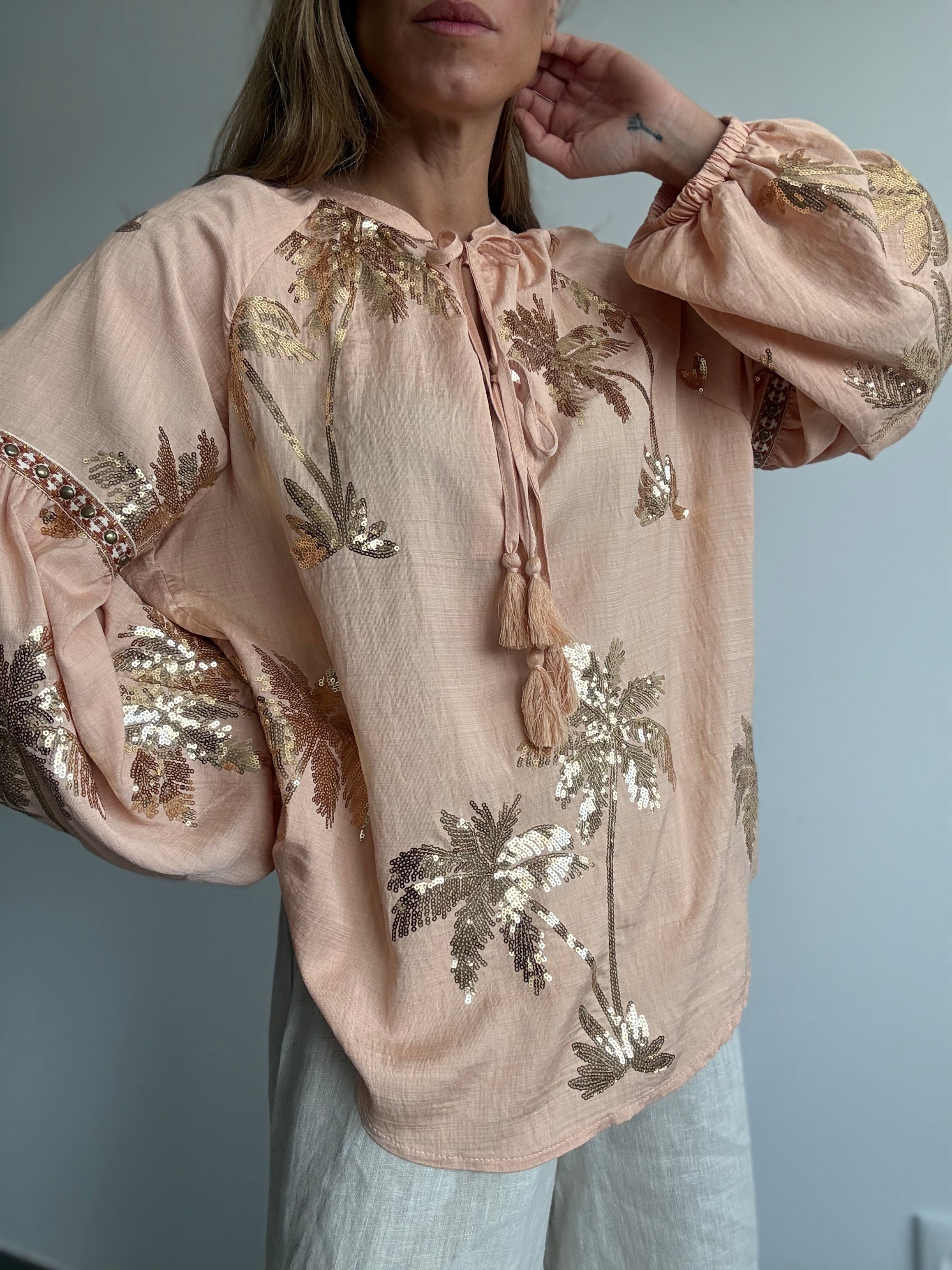 CAMISA ANIKA CORAL