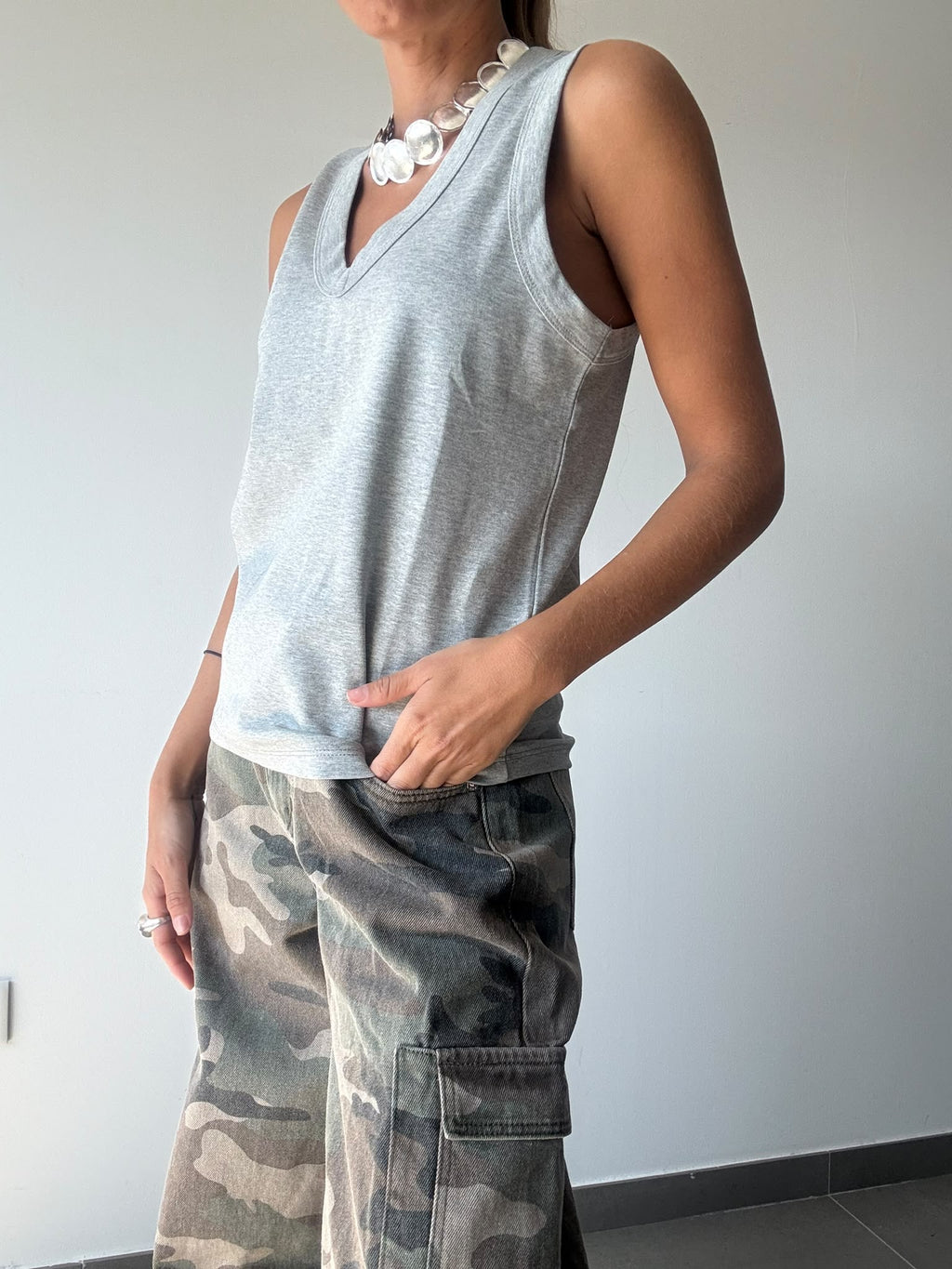 TOP ALBELA GRIS