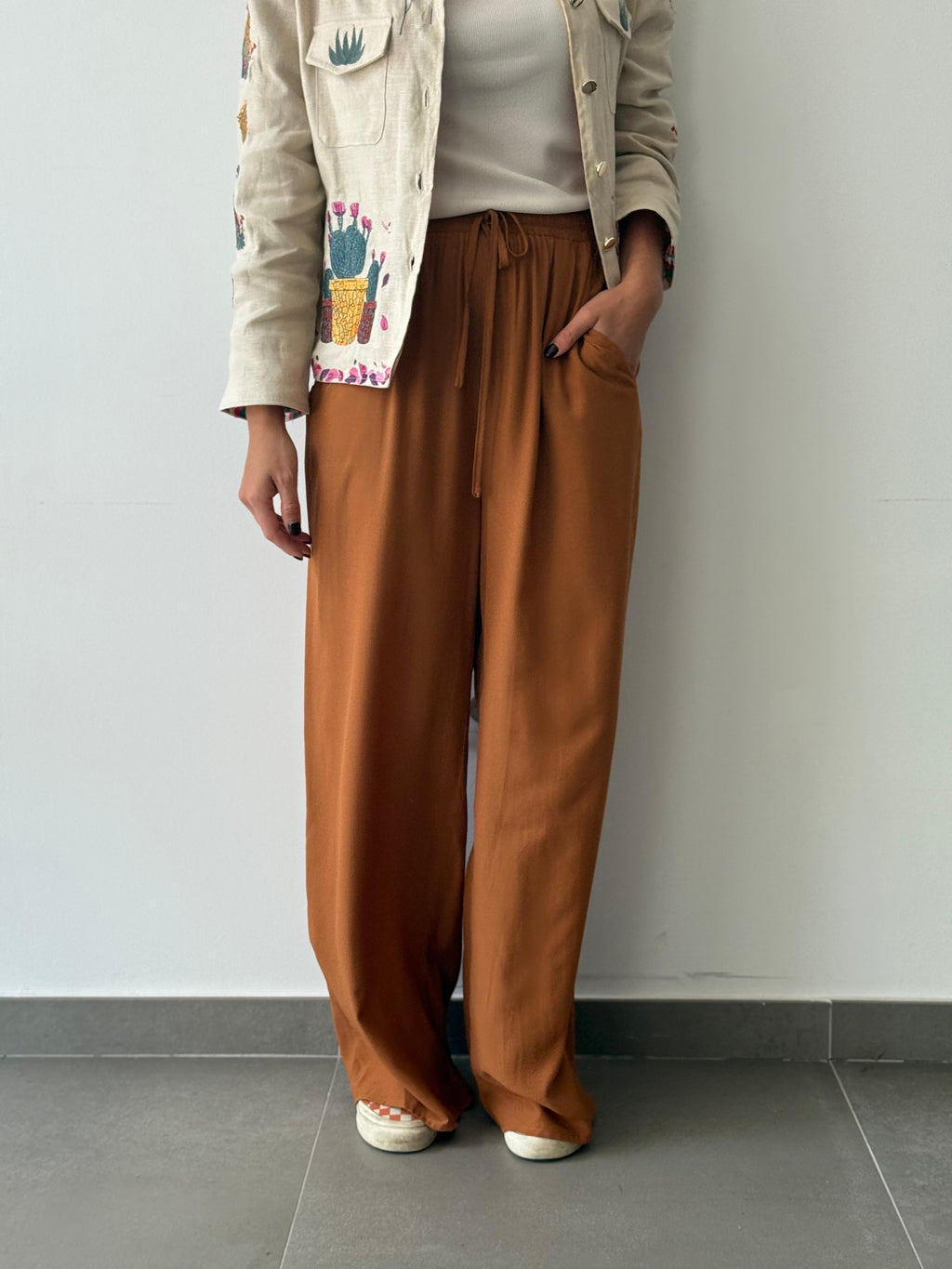 PANTALON LOLA OCRE