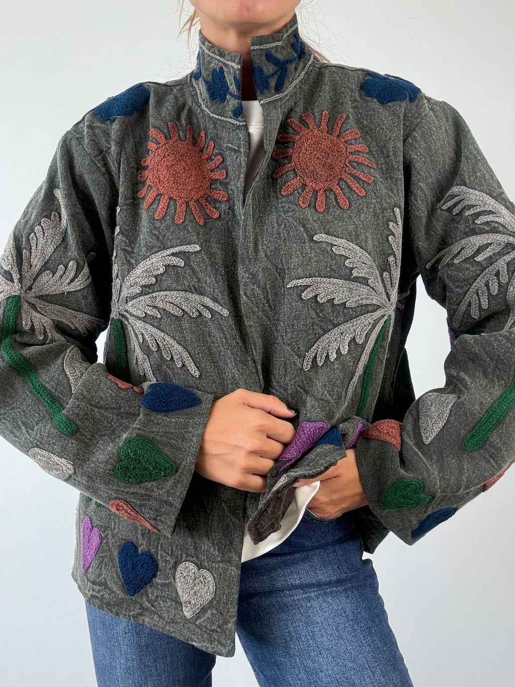 CHAQUETA SUZANI GRIS