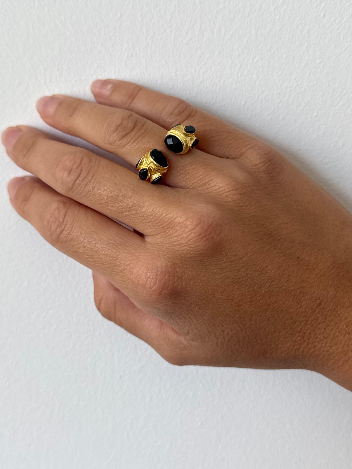 ANILLO DEAGON NEGRO