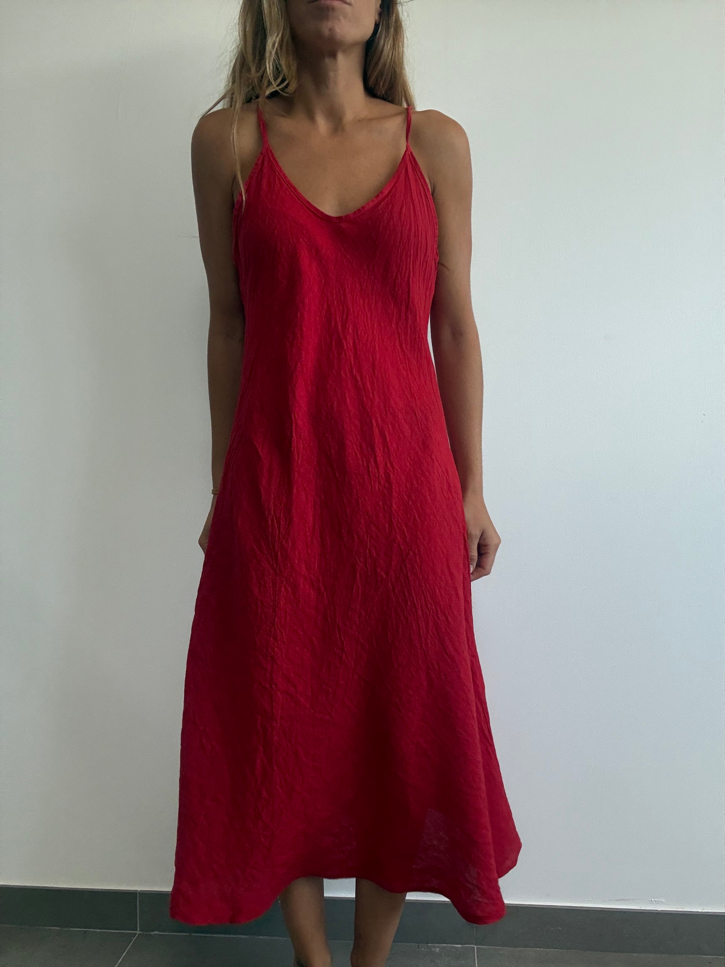VESTIDO DAILA ROJO