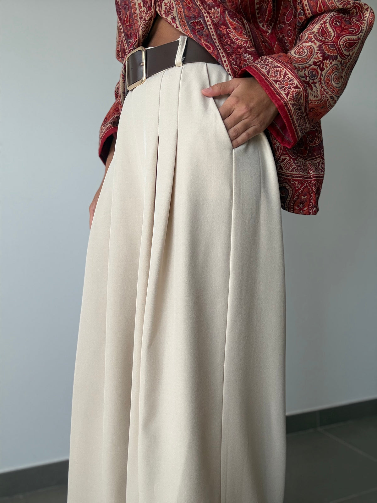 PANTALÓN FRANCESCA MARFIL