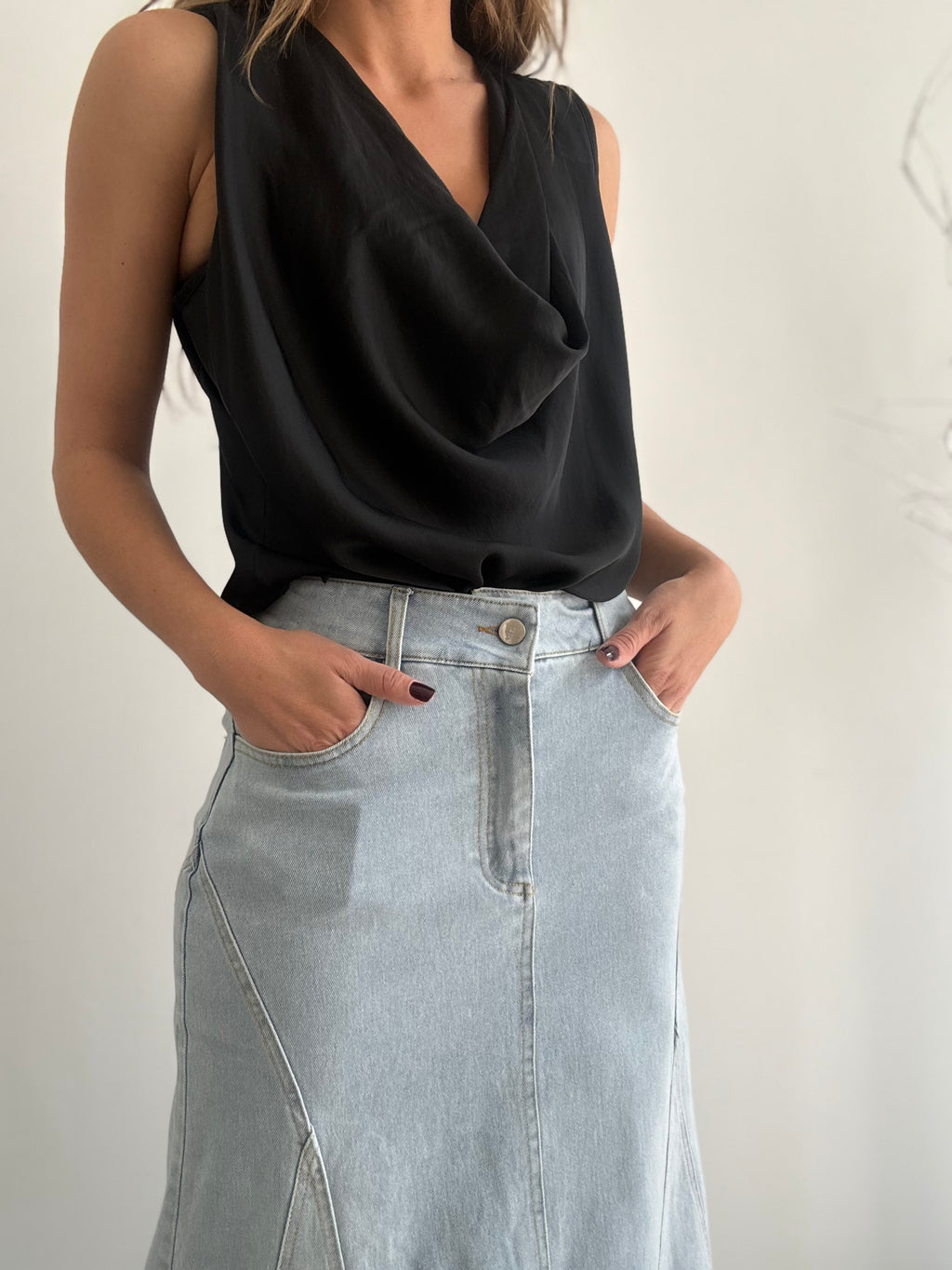 TOP BLUME NEGRO