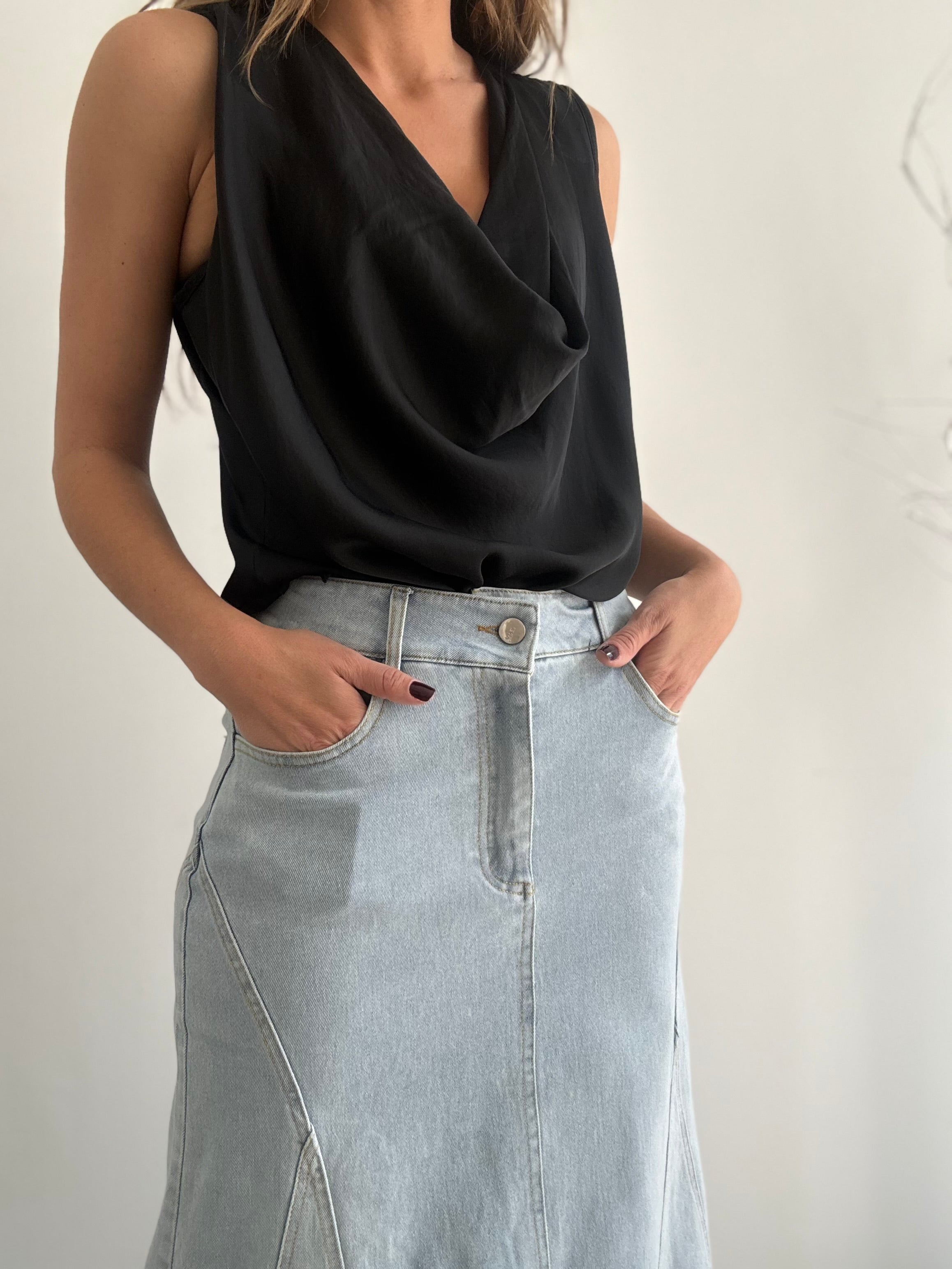 TOP BLUME NEGRO