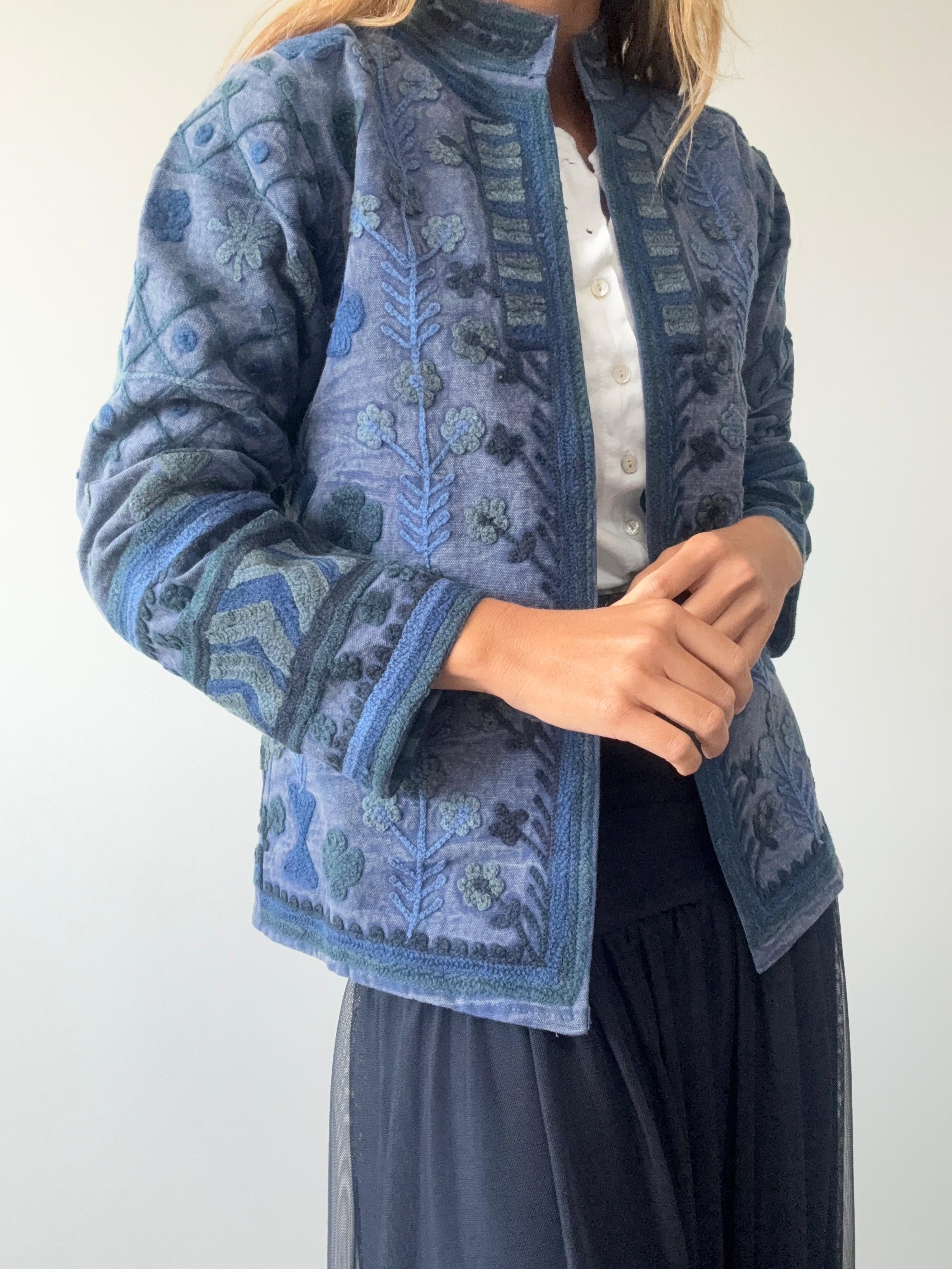 CHAQUETA  NADINE AZUL