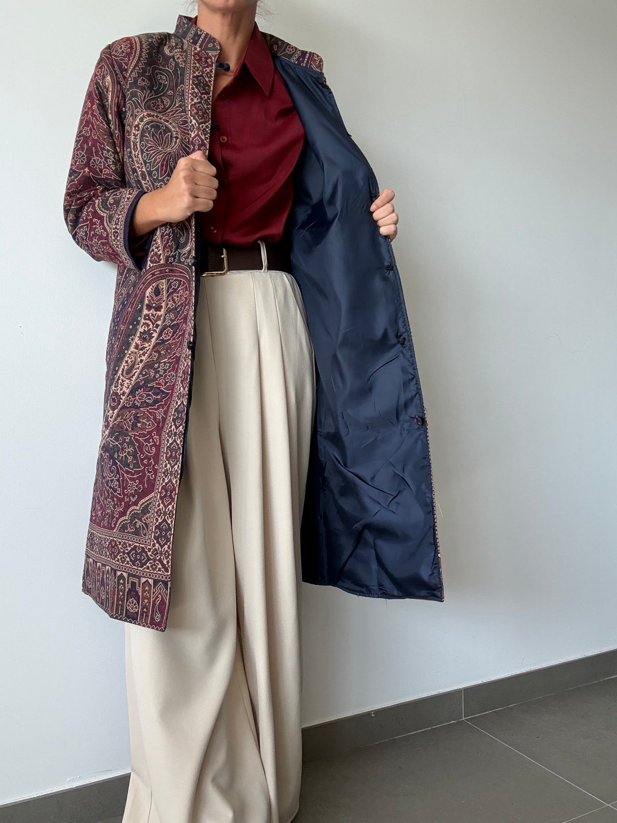KIMONO ALSUR BURDEOS