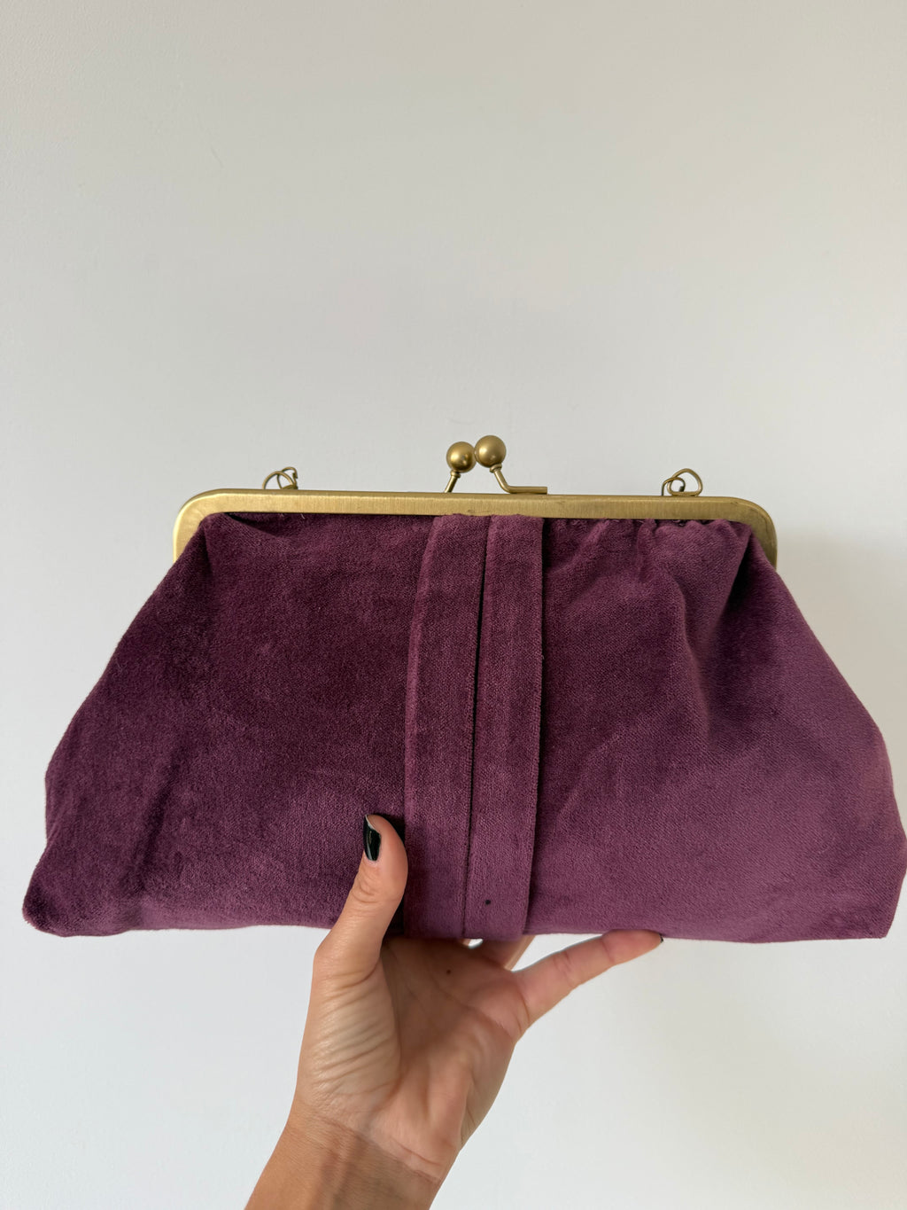 BOLSO VELUTO BUGANVILLA