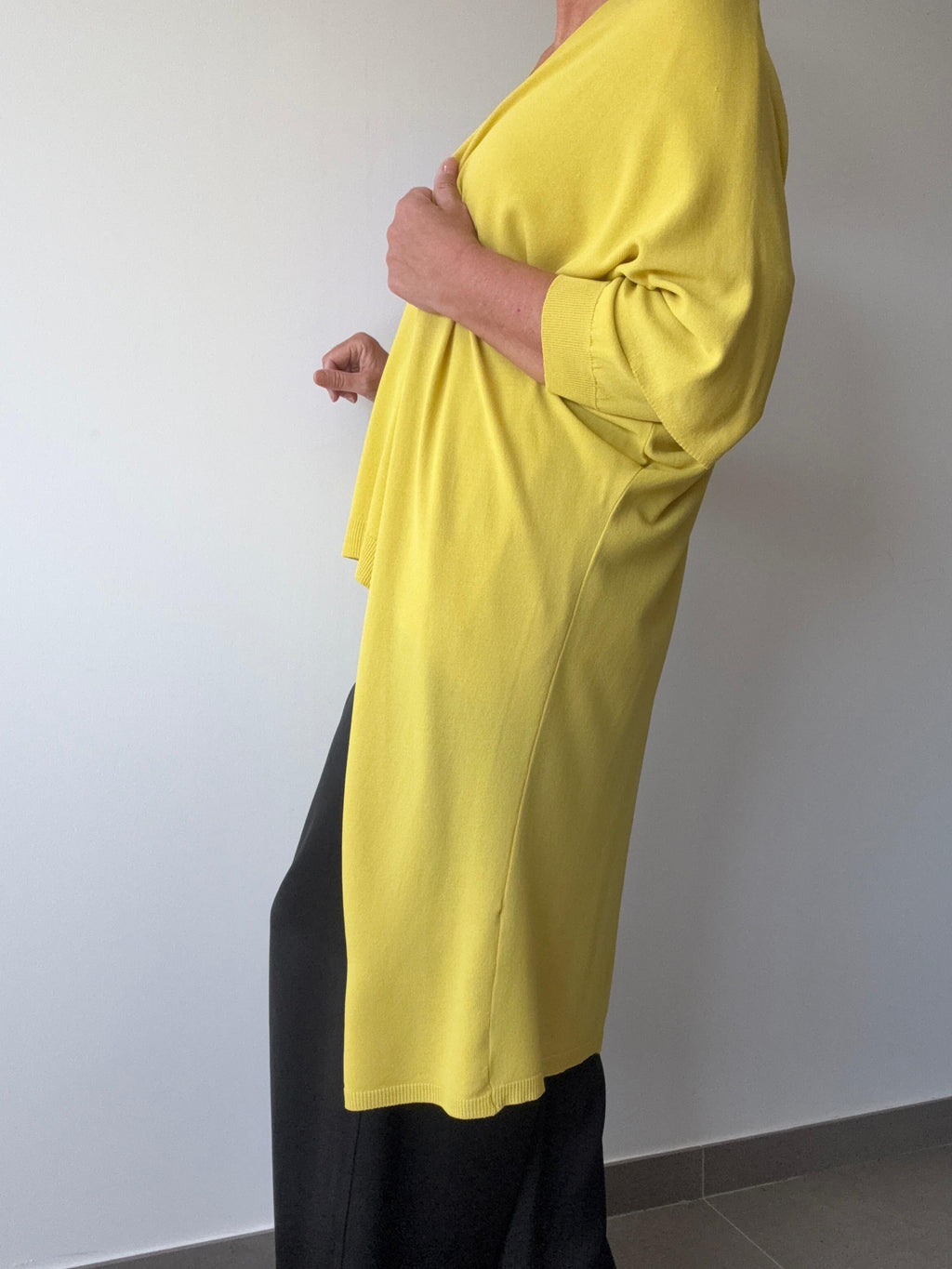CÁRDIGAN CANARIO