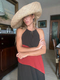SOMBRERO RAFIA BEIGE TOSTADO