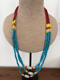 COLLAR LAPIZLAZULI TURQUESA