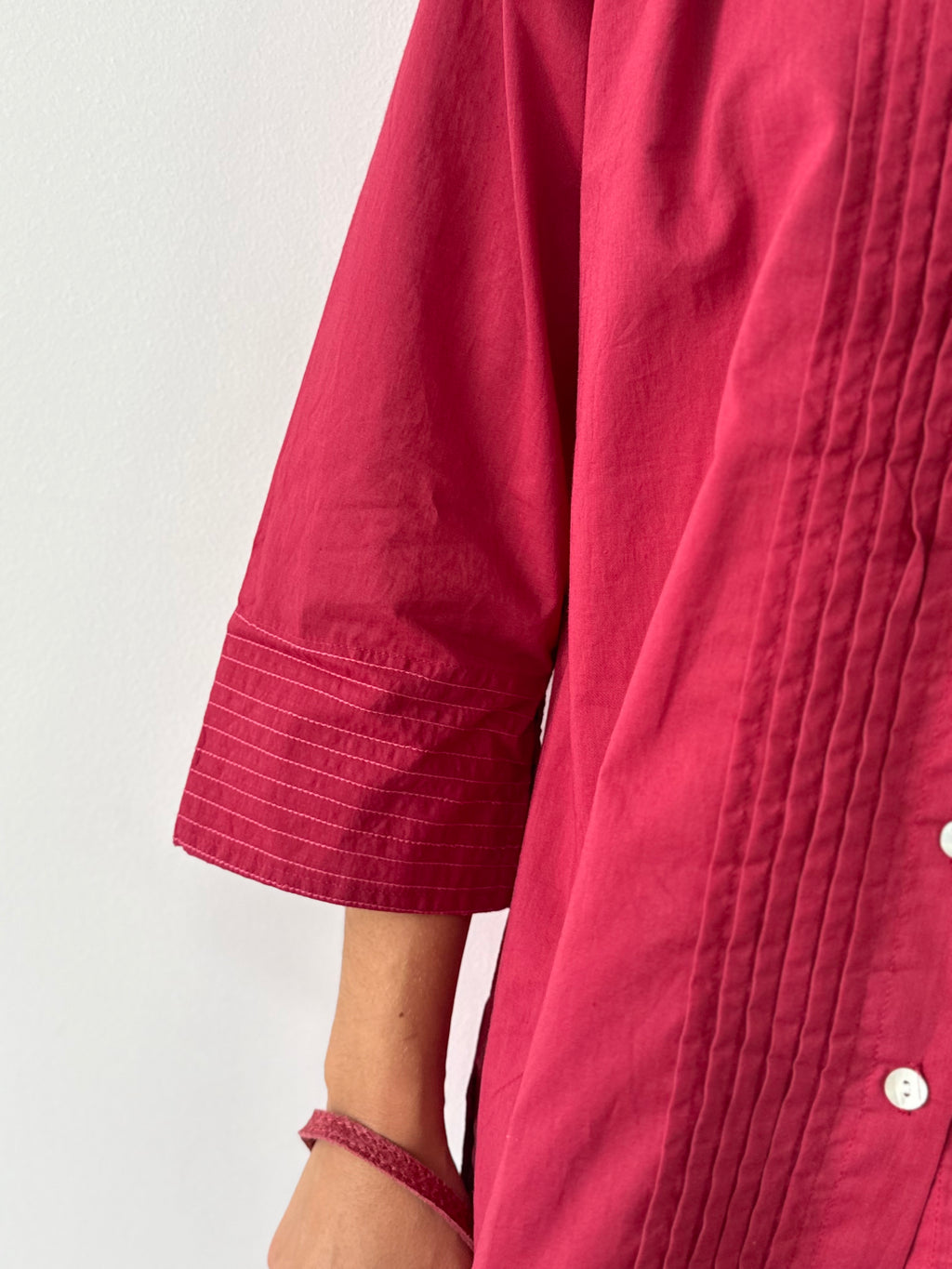 CAMISA TORA BURDEOS