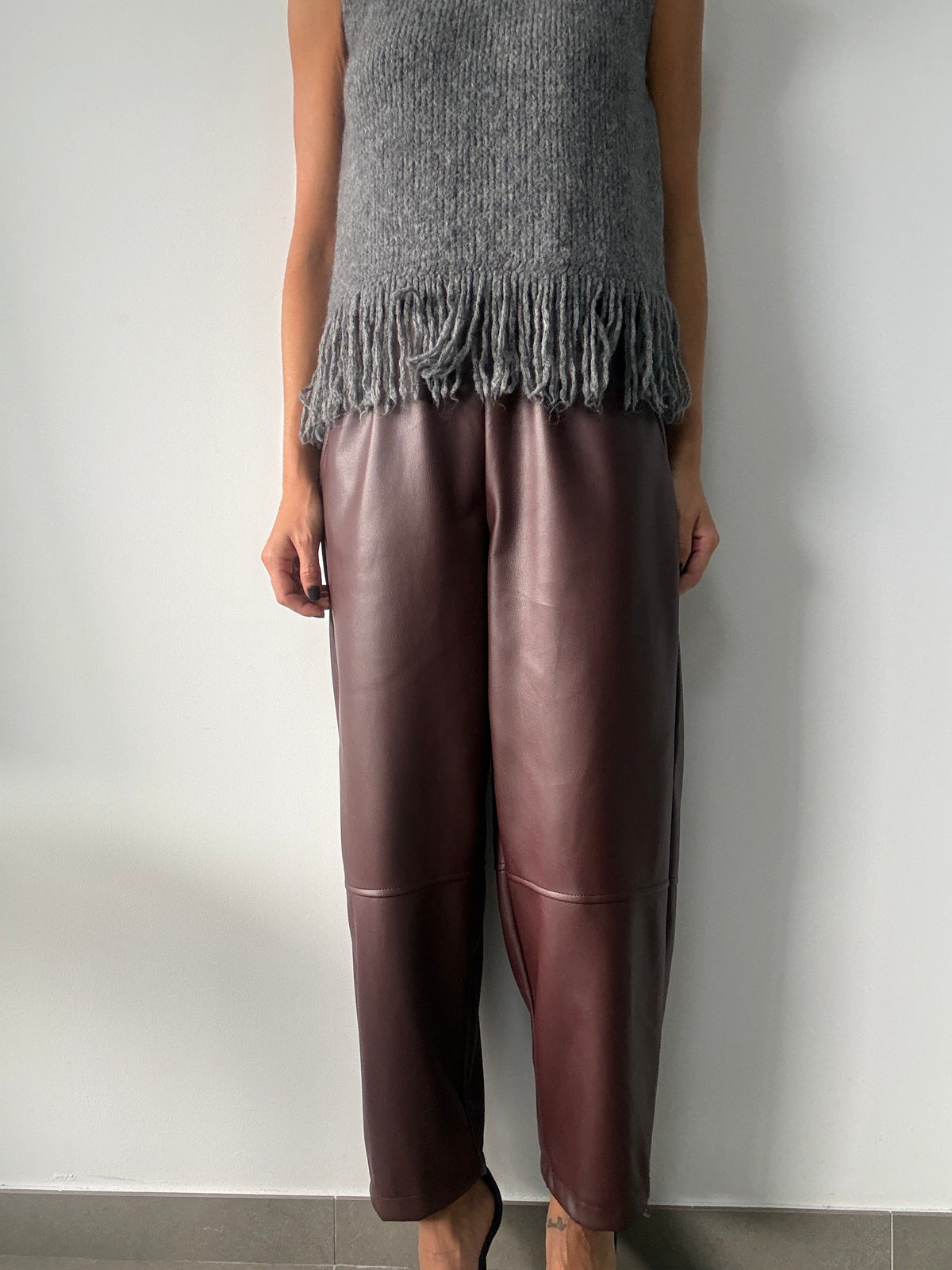 PANTALÓN UDAME BURDEOS
