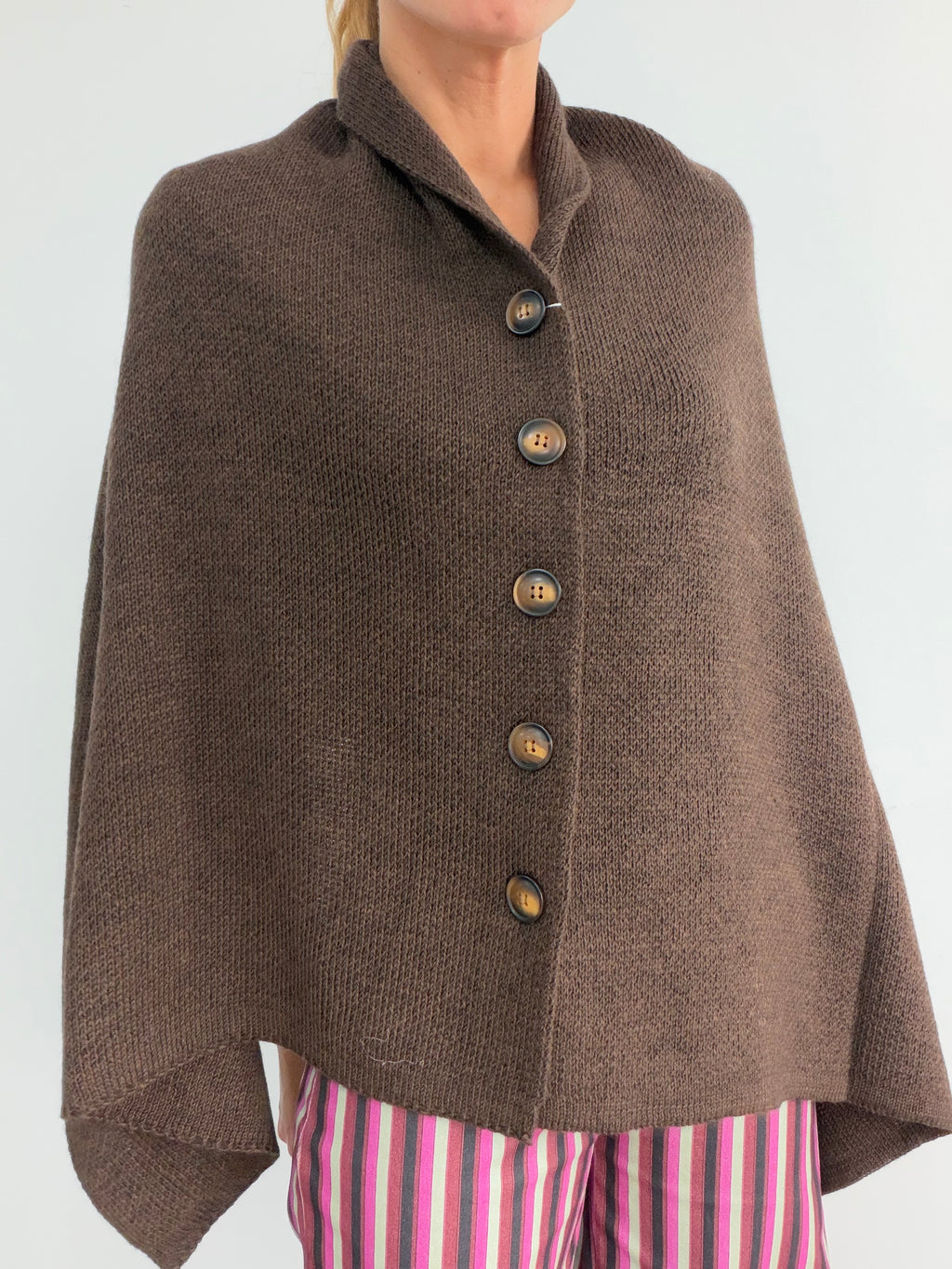 PONCHO ULA MARRÓN