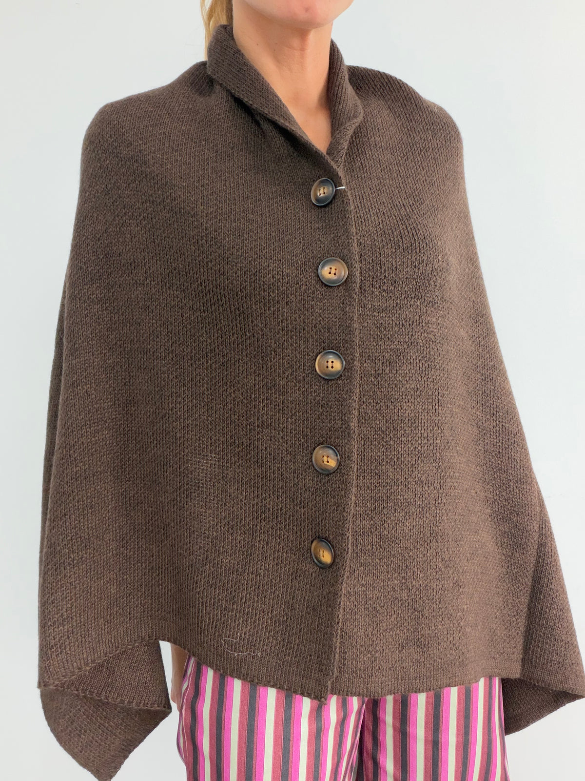 PONCHO ULA MARRÓN