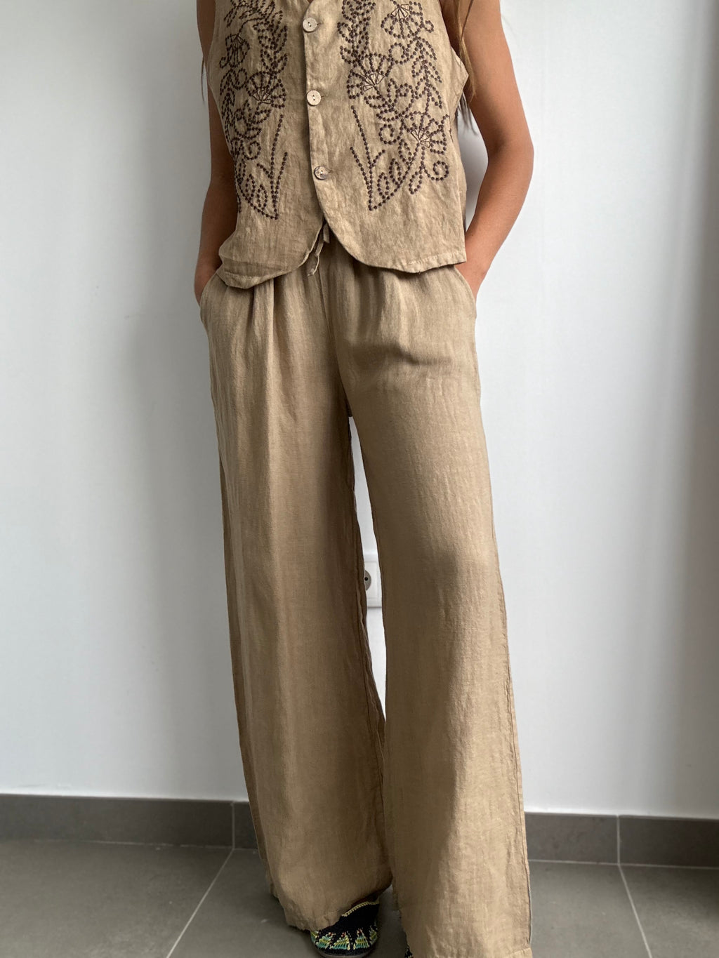 PANTALÓN CRISTEL BEIGE