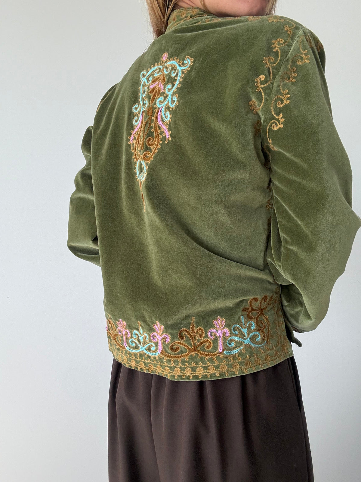 CHAQUETA ABEDE VERDE