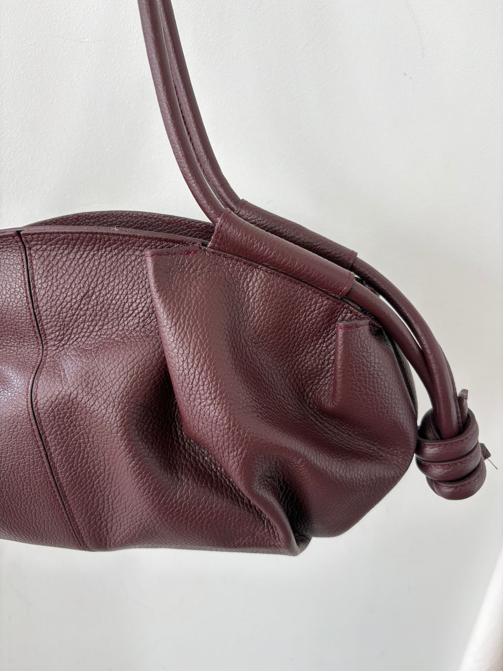 BOLSO OLIVA VINO