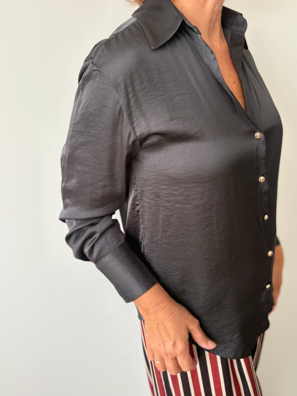 CAMISA LIBRA GRIS OSCURO