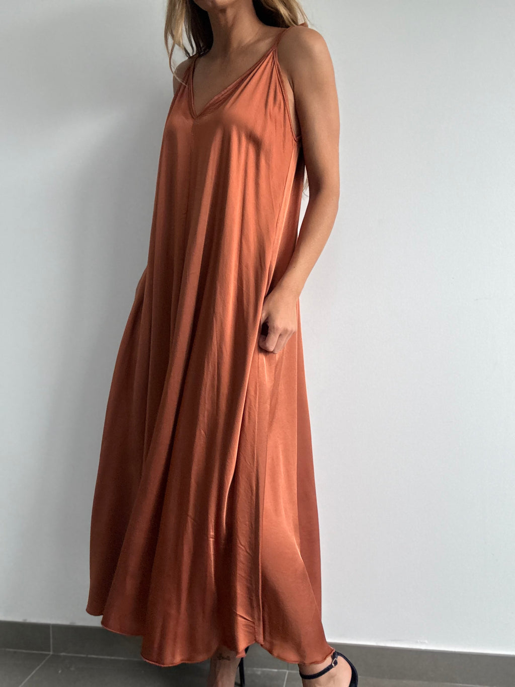 VESTIDO CELIA TEJA