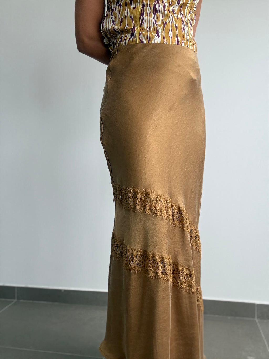 FALDA ALATRI CAMEL