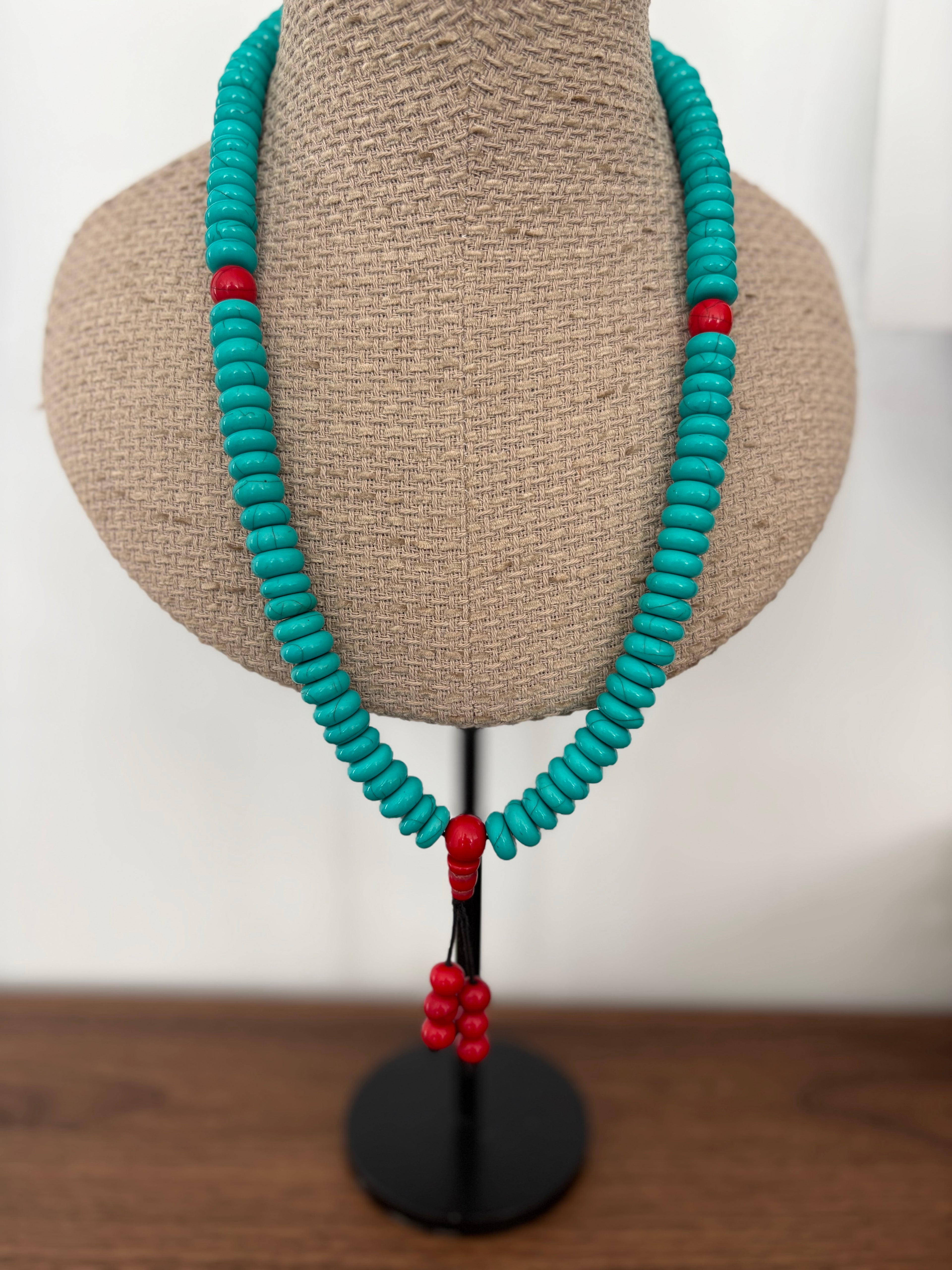 COLLAR GRANADO TURQUESA