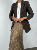 CHAQUETA MURIA CHOCOLATE
