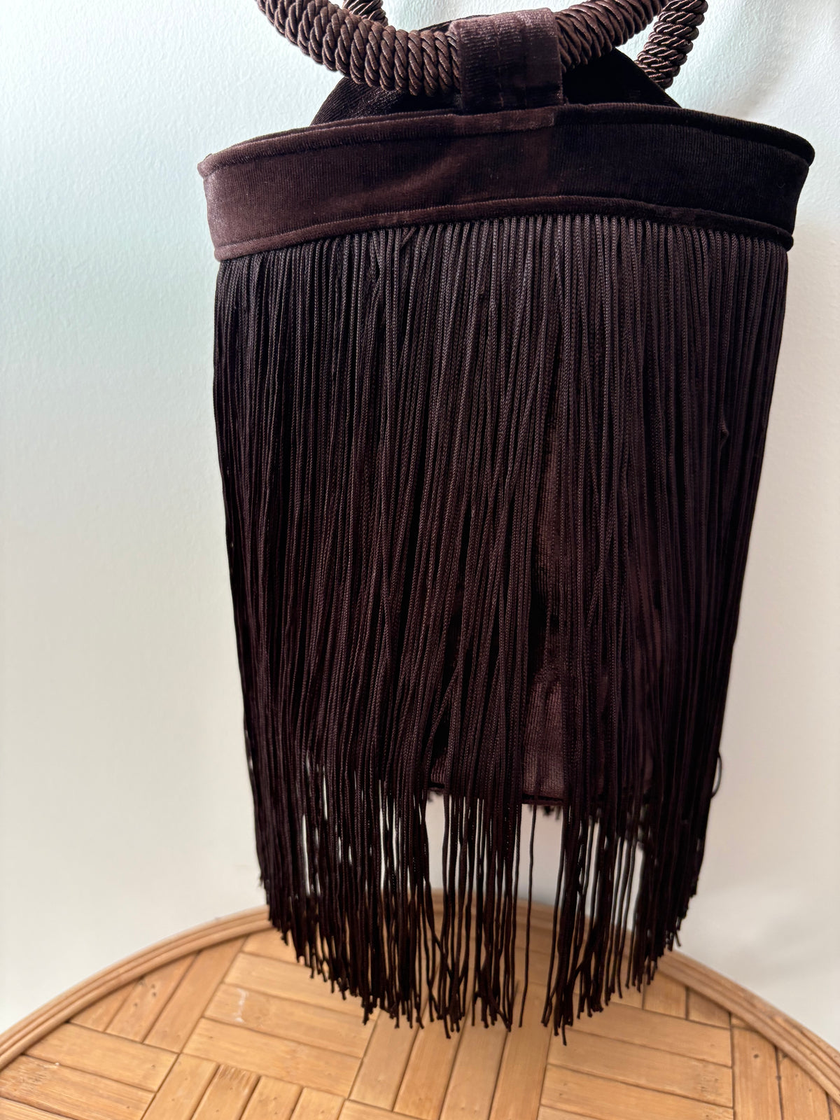 BOLSO CHARLESTÓN MARRON