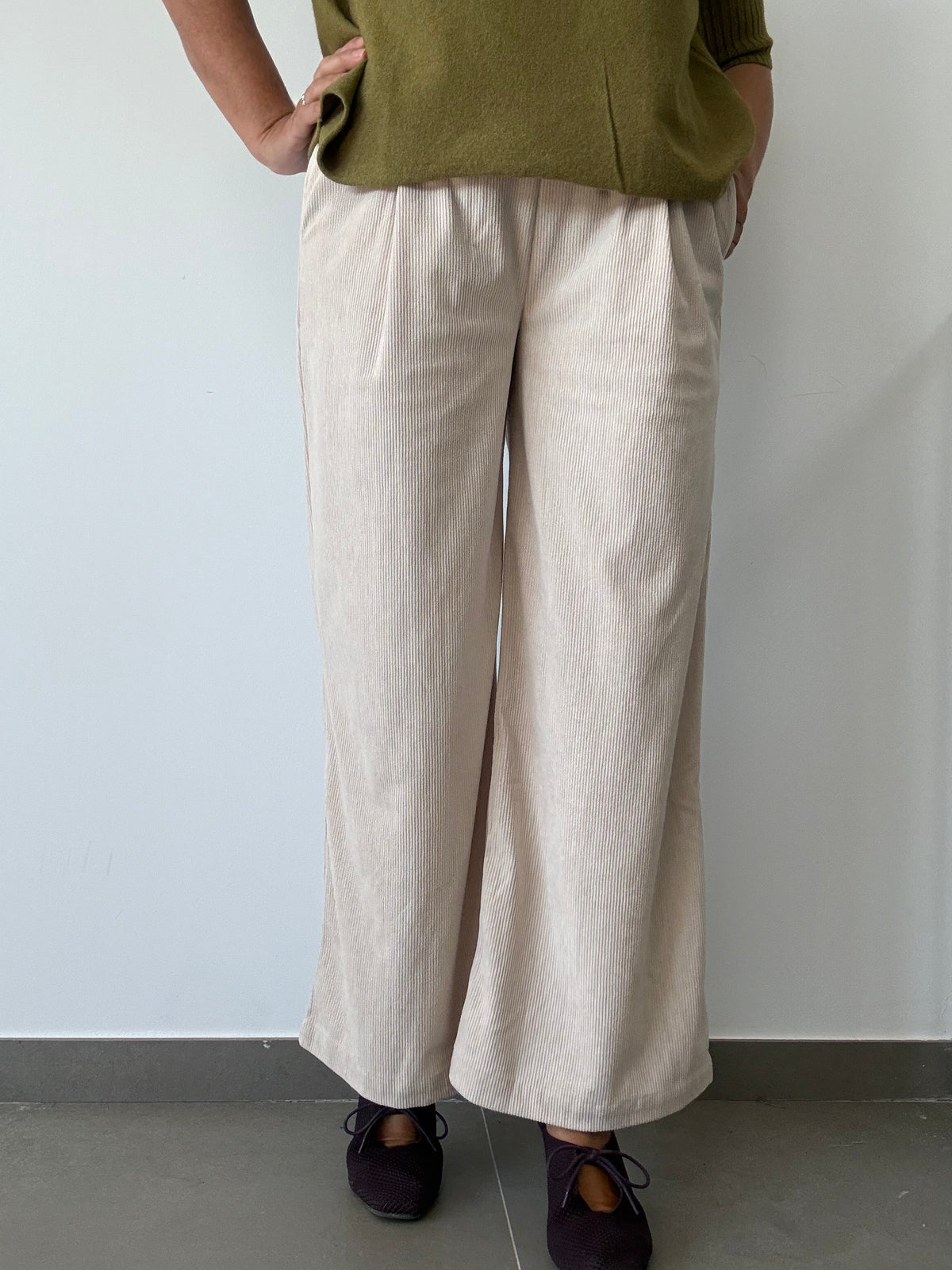 PANTALÓN MIKONO MARFIL