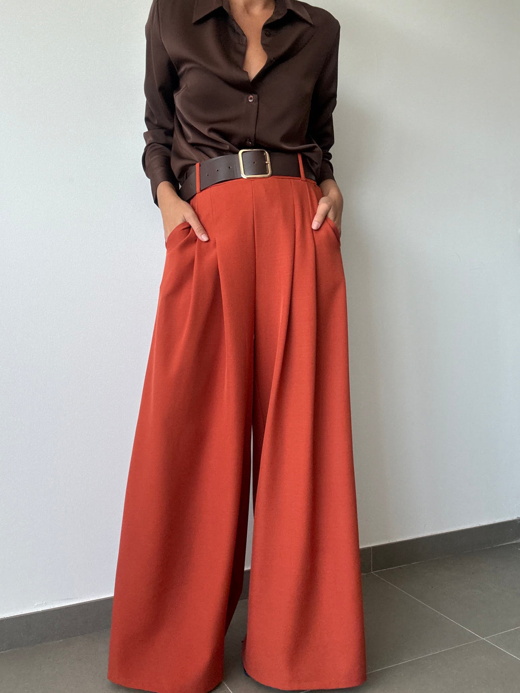PANTALÓN FRANCESCA TEJA