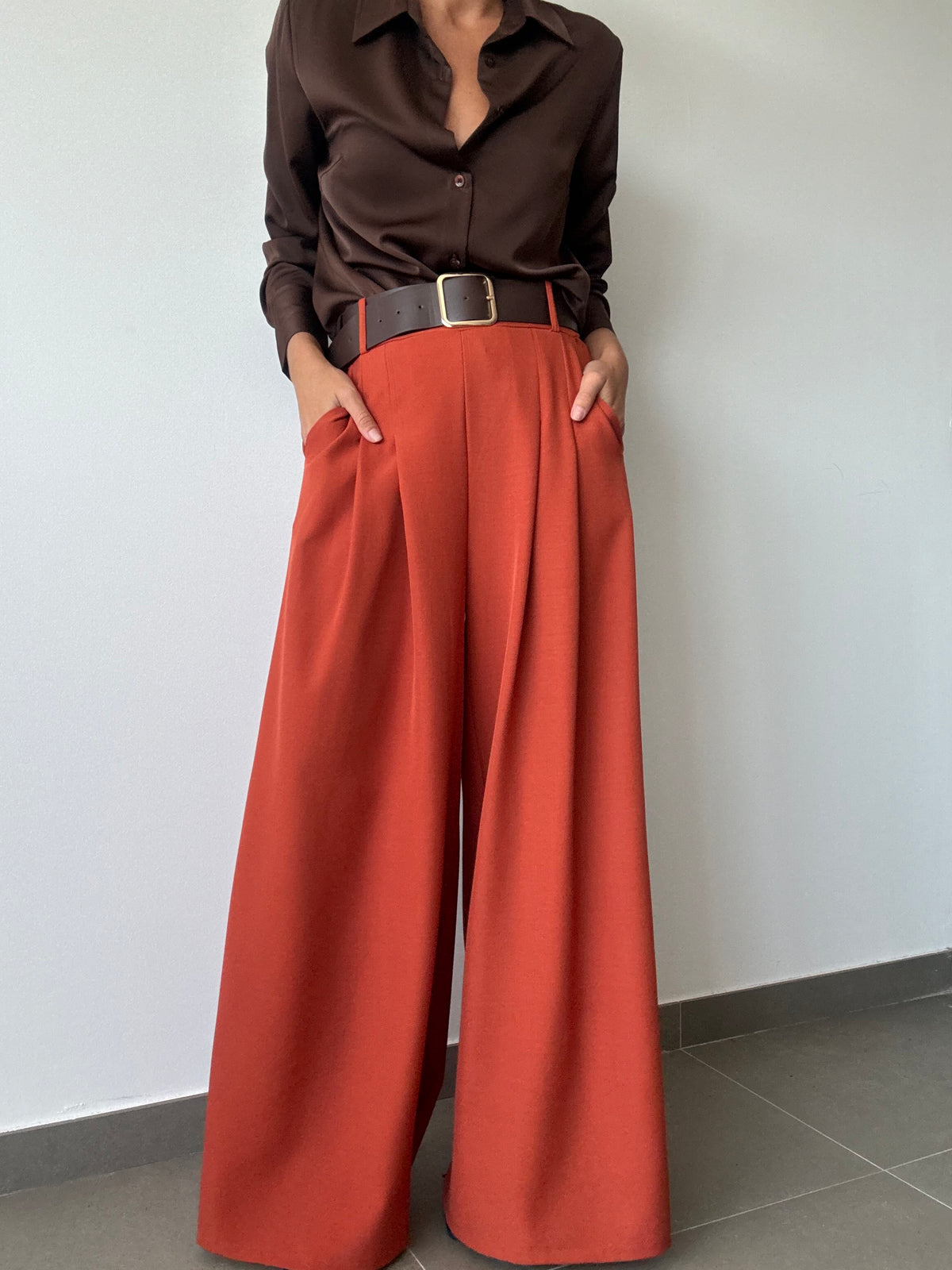 PANTALÓN FRANCESCA TEJA