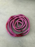 BROCHE LABERINTO ROSA