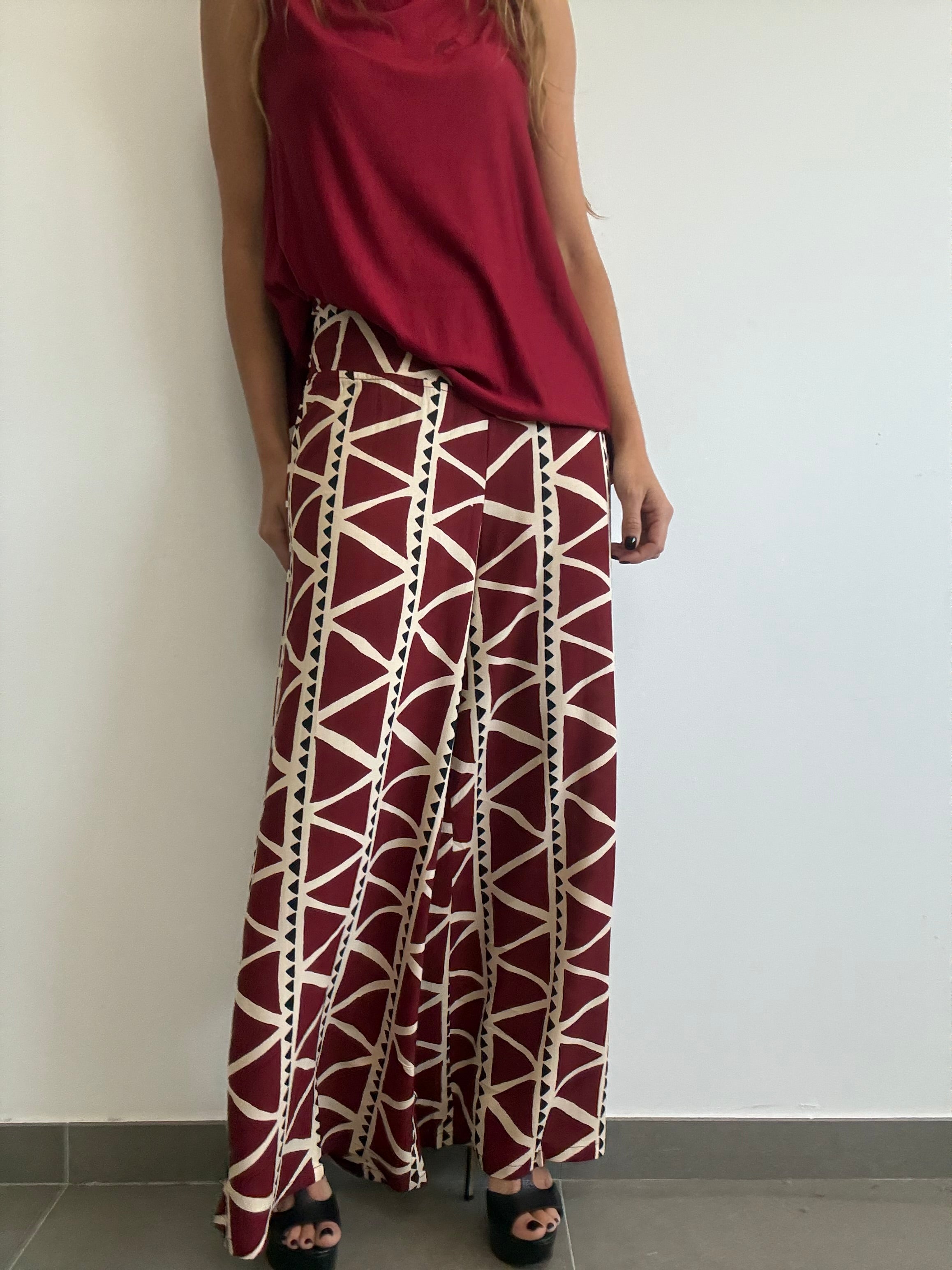 PANTALÓN LORCA BURDEOS