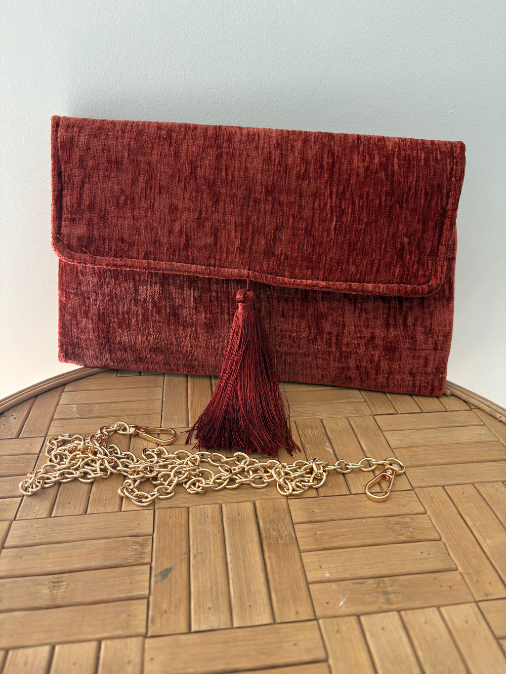 BOLSO PRADERA TEJA