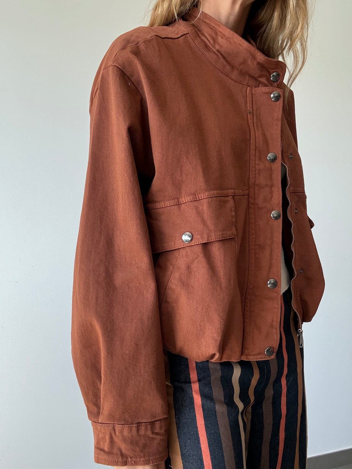 CHAQUETA ARESA TEJA