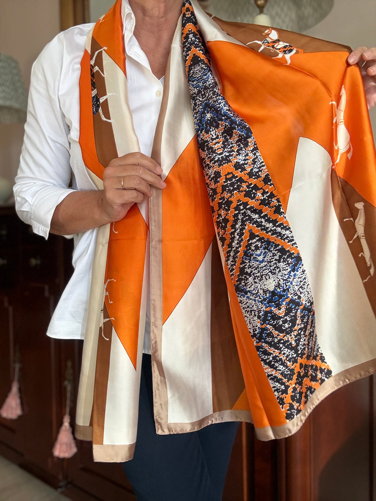 FOULARD IRIS