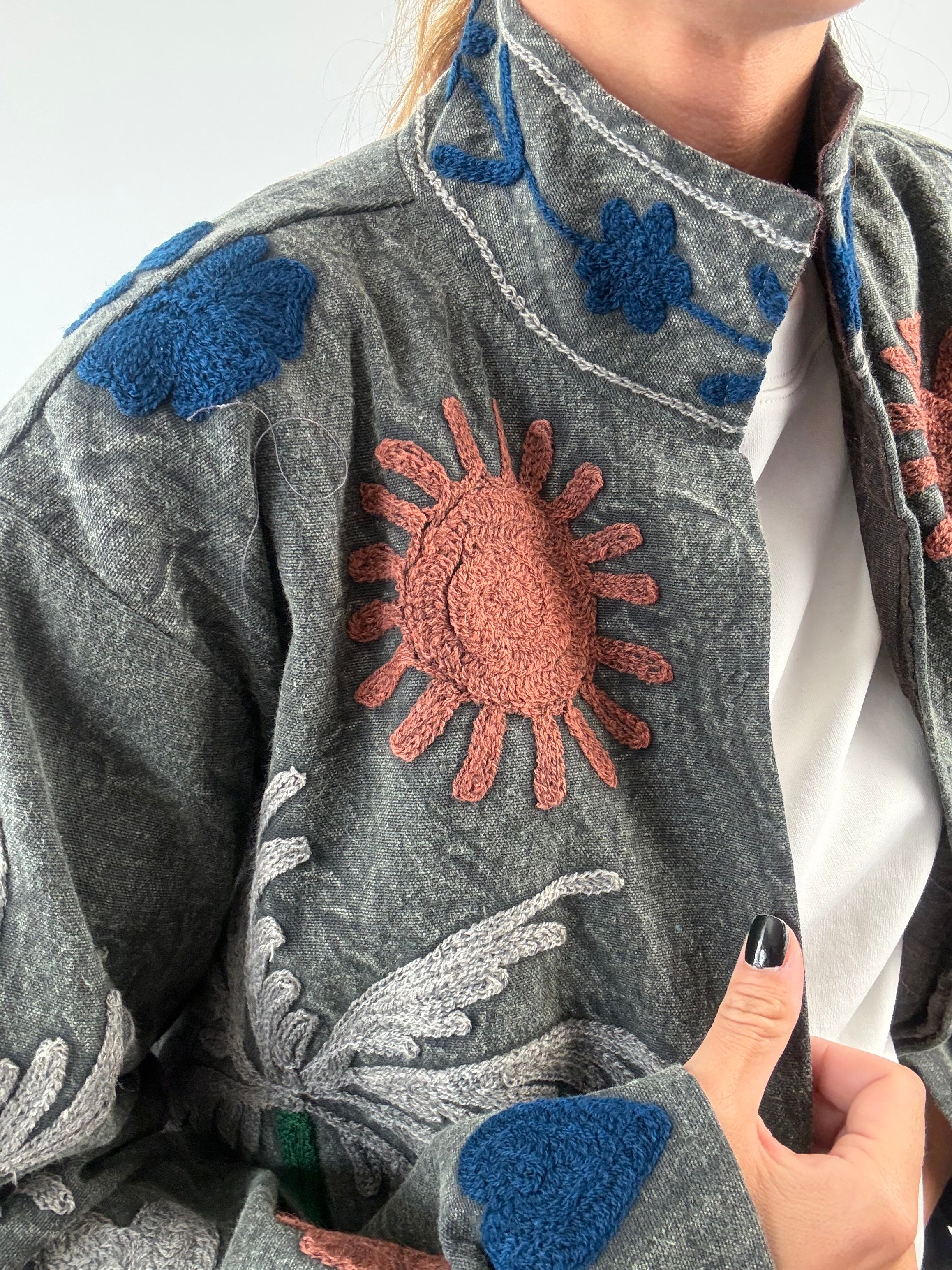 CHAQUETA SUZANI GRIS
