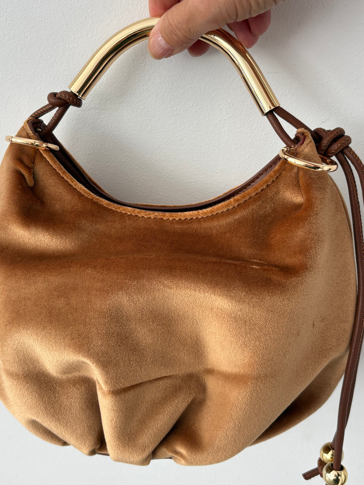 BOLSO VALENTINA CAMEL