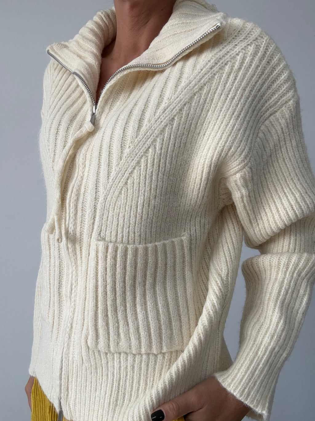 CHAQUETA GACETA MARFIL