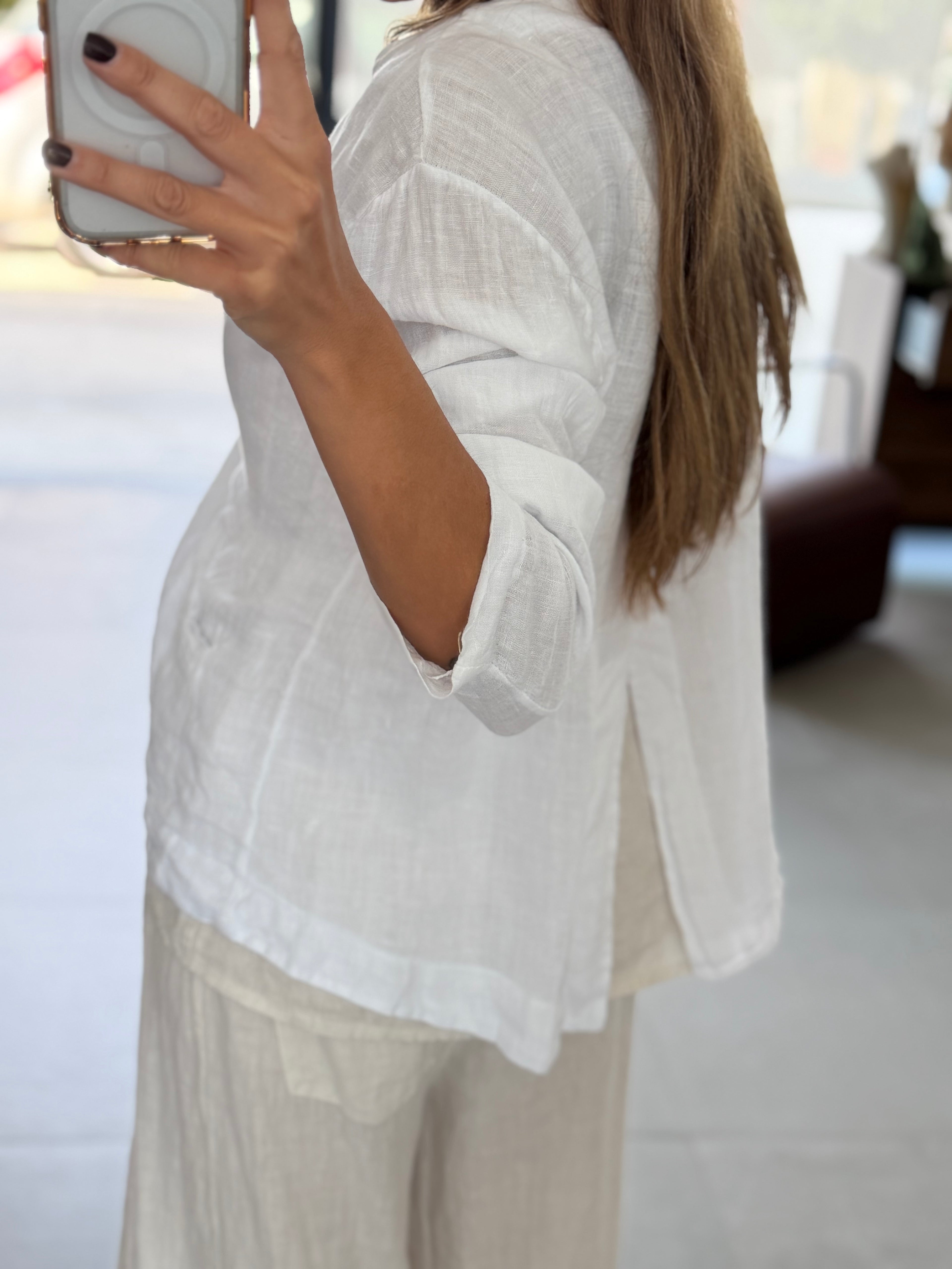CHAQUETA FILOMENA BLANCA
