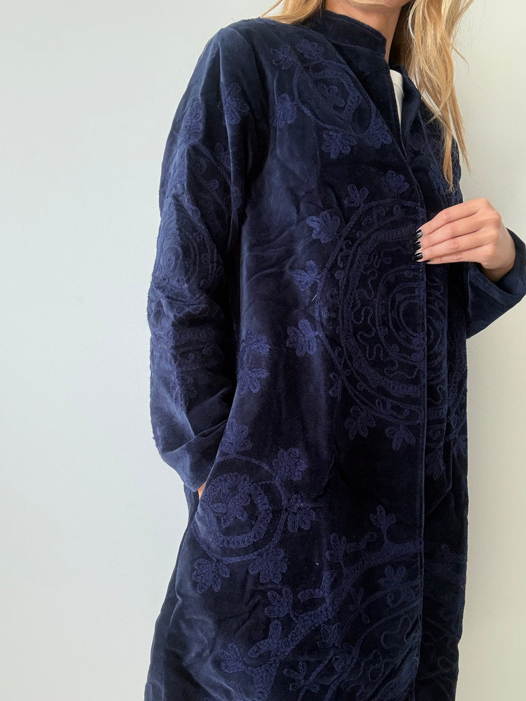 CHAQUETA BEIRUT LARGO MARINO