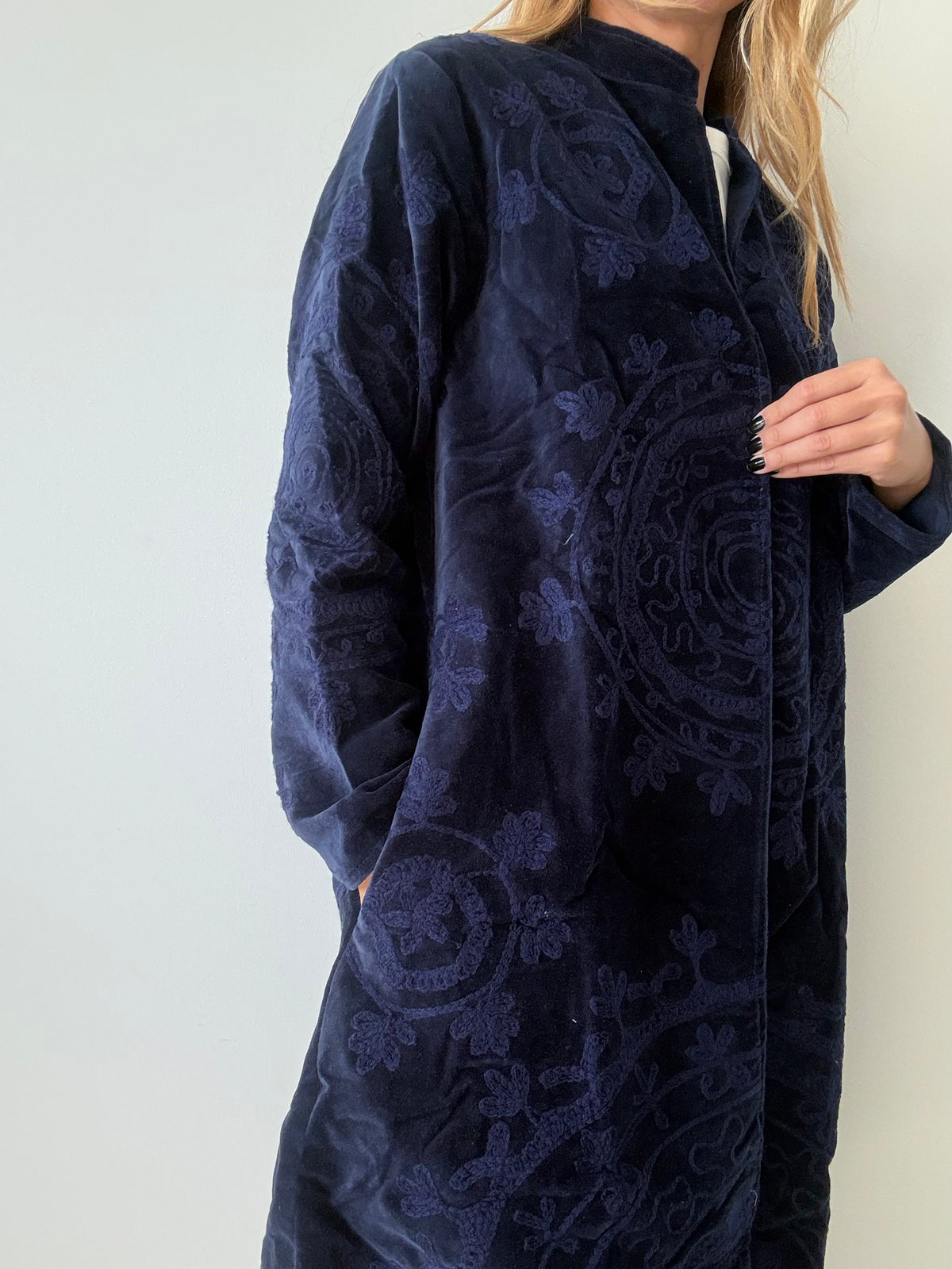 CHAQUETA BEIRUT LARGO MARINO