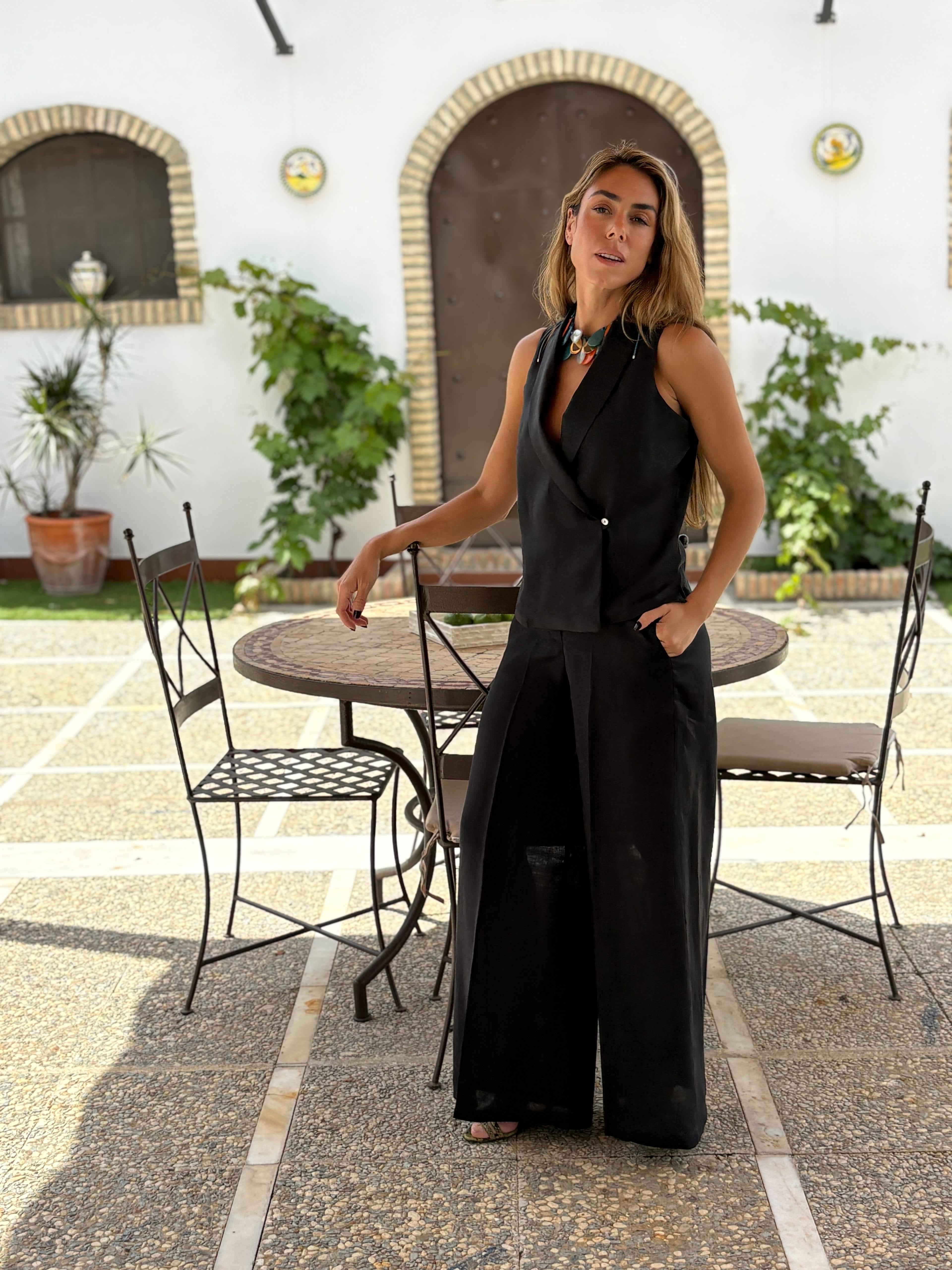 CHALECO TIGLIA NEGRO