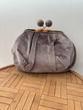 BOLSO CUQUE GRIS/MALVA