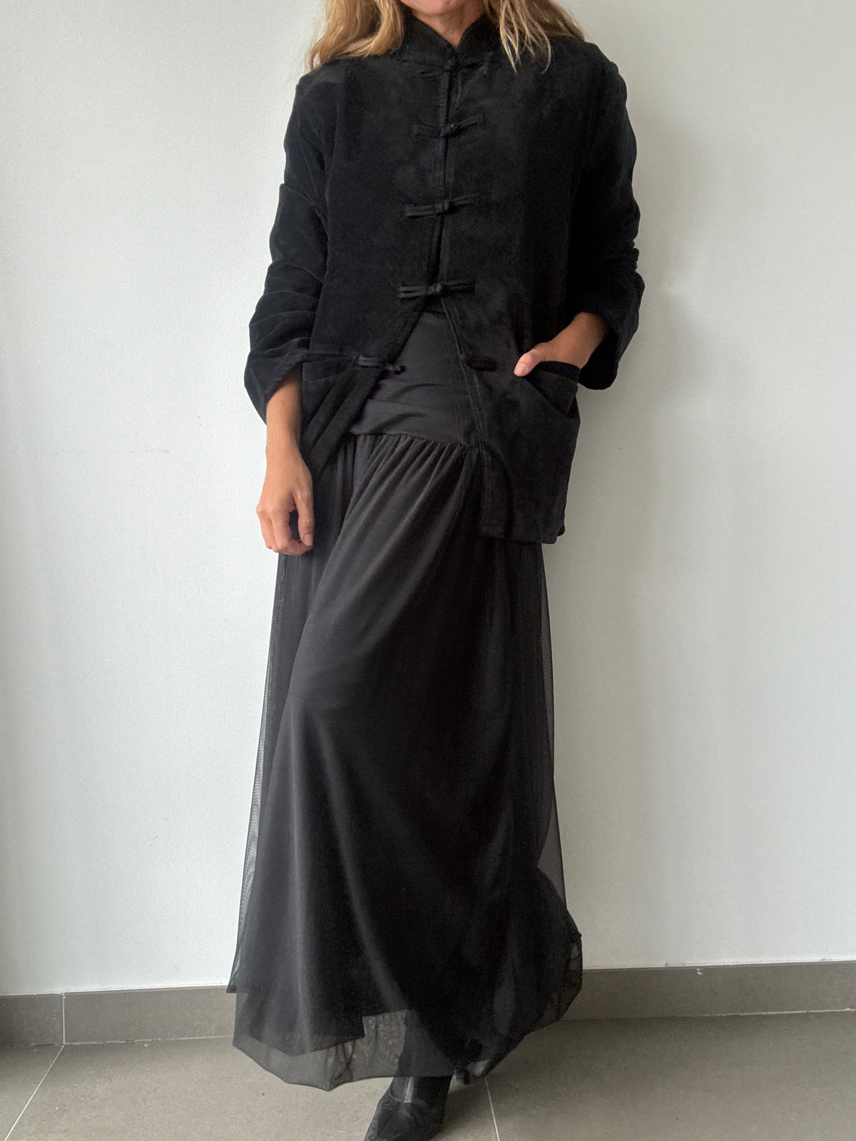 FALDA VAPOR NEGRO