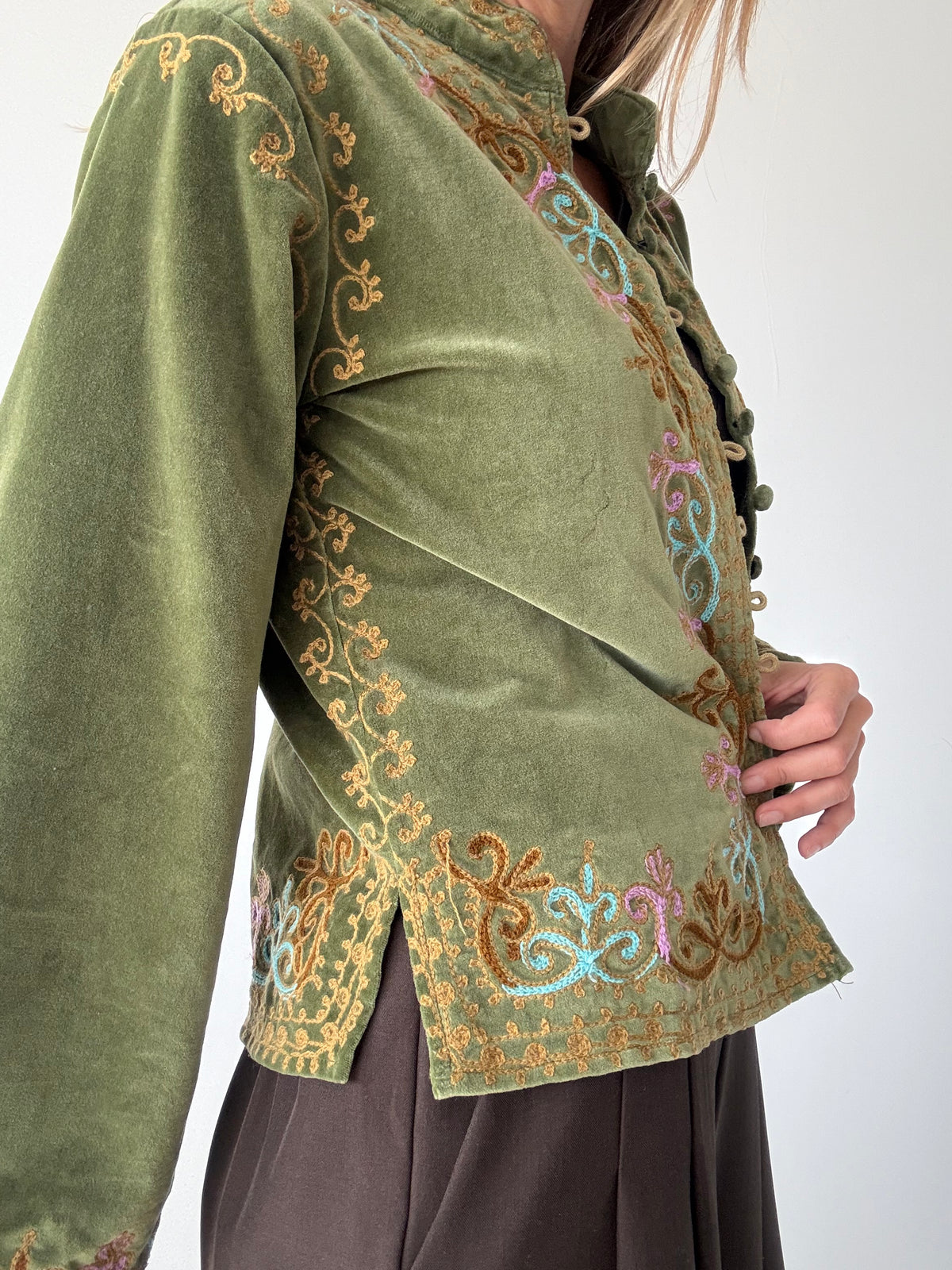 CHAQUETA ABEDE VERDE