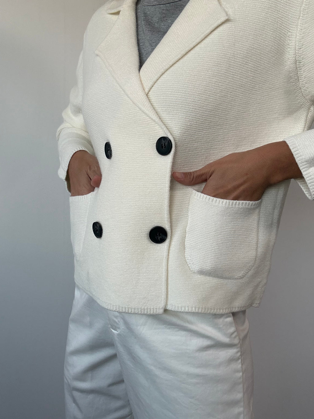 CHAQUETA ELEONOR MARFIL