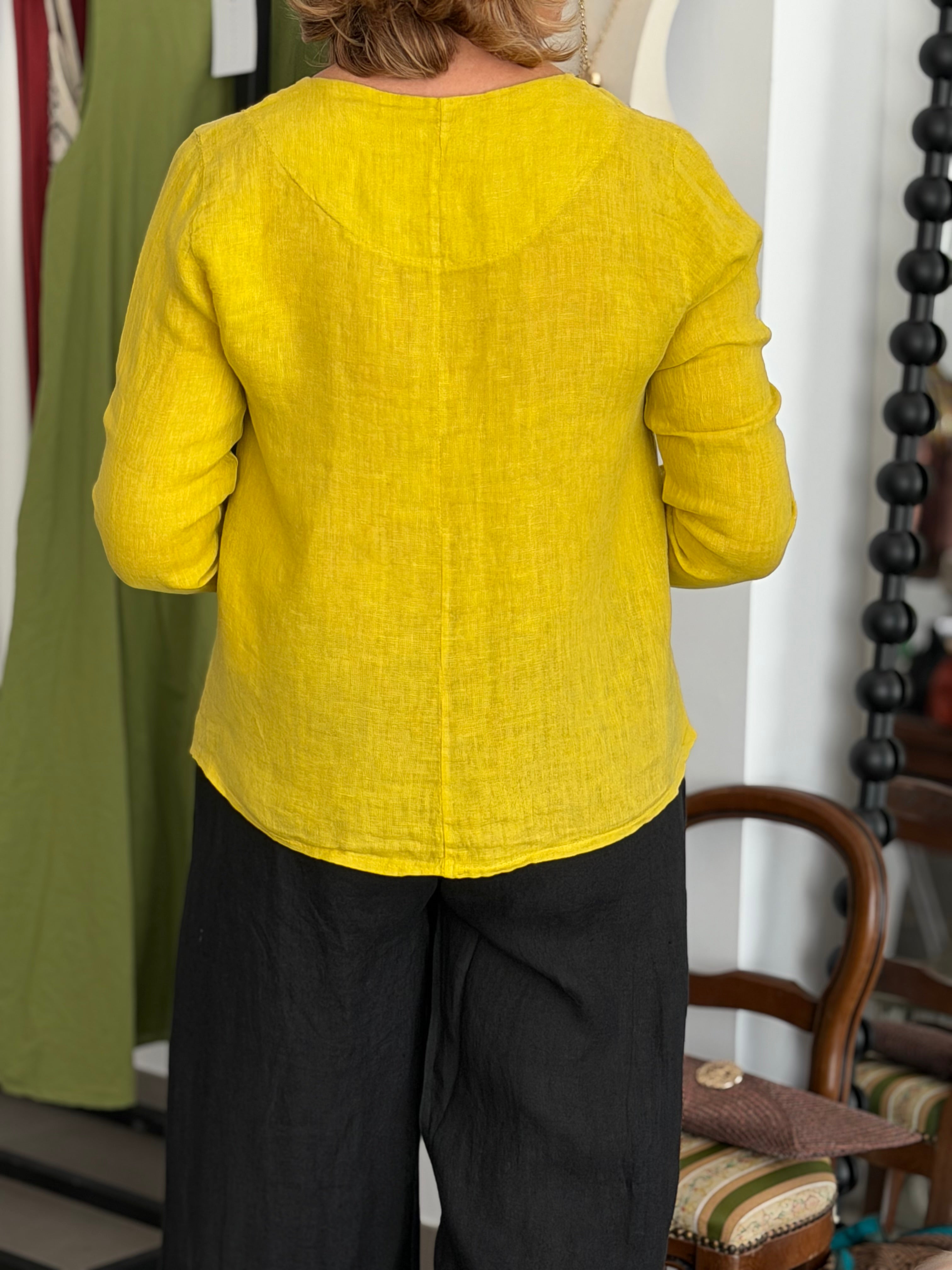 CHAQUETA NÁPOLES AMARILLO